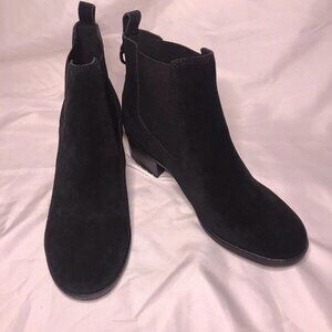 Easy Spirit Women’s Brock Black Suede Booties Size 6.5W
